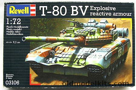 Revell 1/72 T-80 BV with Explosive Reactive Armor, 3106  plastic model kit